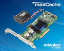SSDリード&ライトキャッシング機能搭載の6Gb/秒SATA/SAS RAIDコントローラ 「Adaptec RAID 6Qシリーズ」
